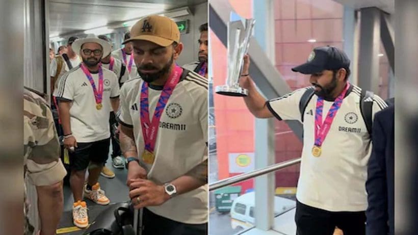 T20 World Cup Champions Indian cricket team Get Grand Welcome At Airport Mega Celebration Day Planned