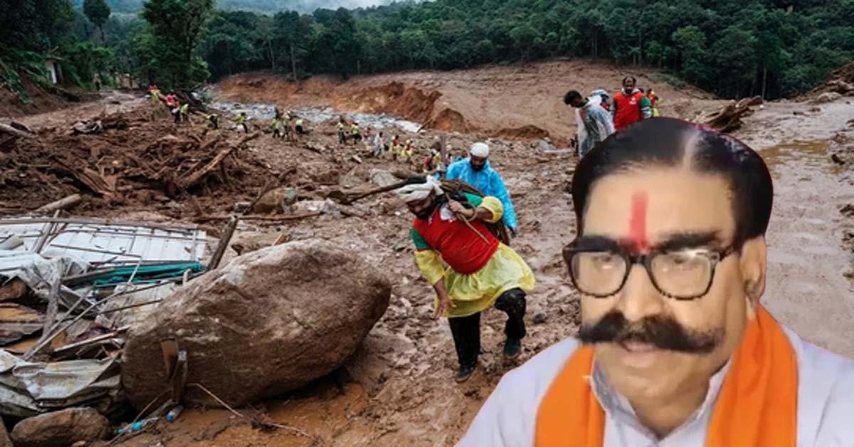 BJP leader Gyandev Ahuja cow slaughter explanation for Wayanad tragedy, ওয়েনাডে ভূমিধস বিপর্যয়ের কারণ গো-হত্যা! সাফ দাবি বিজেপি-র জ্ঞানদেবের