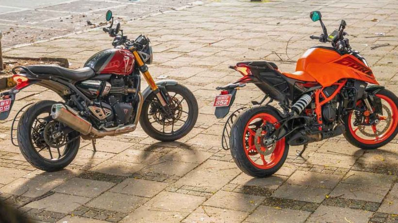 Bajaj-Triumph Triumph Speed ​​400 KTM 390 Duke।