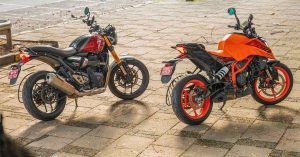Bajaj-Triumph Triumph Speed ​​400 KTM 390 Duke।