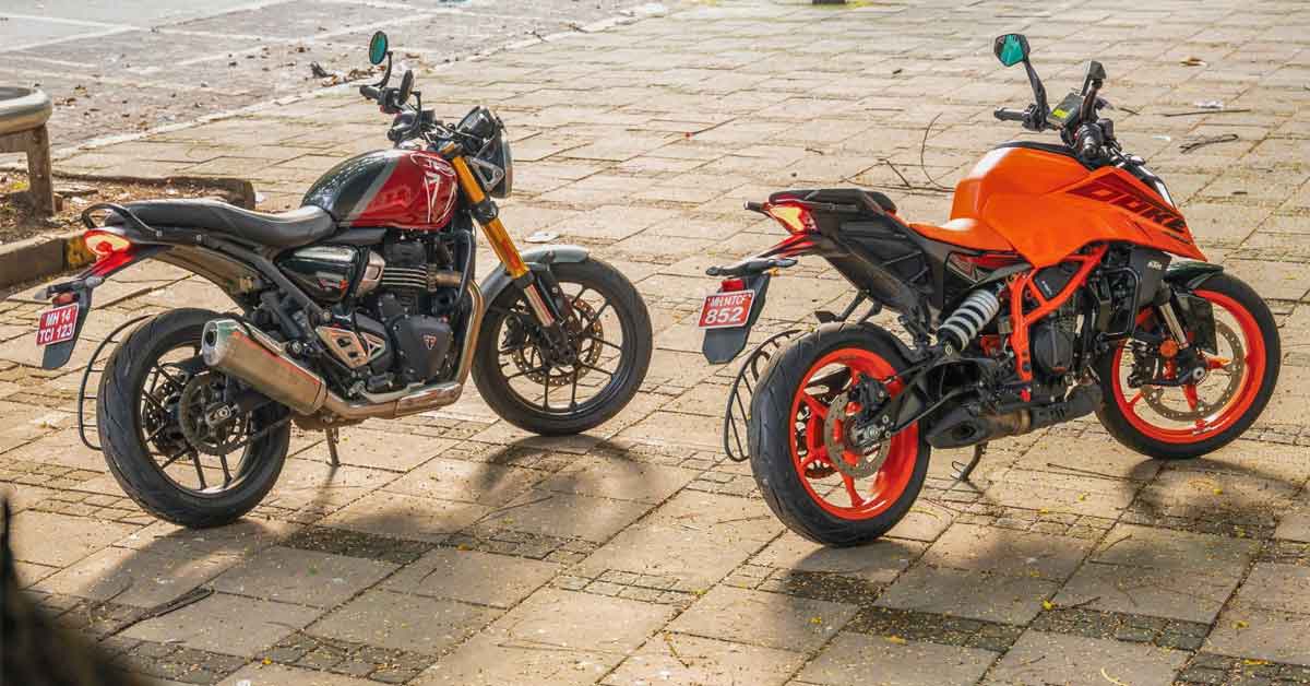 Bajaj-Triumph Triumph Speed ​​400 KTM 390 Duke।