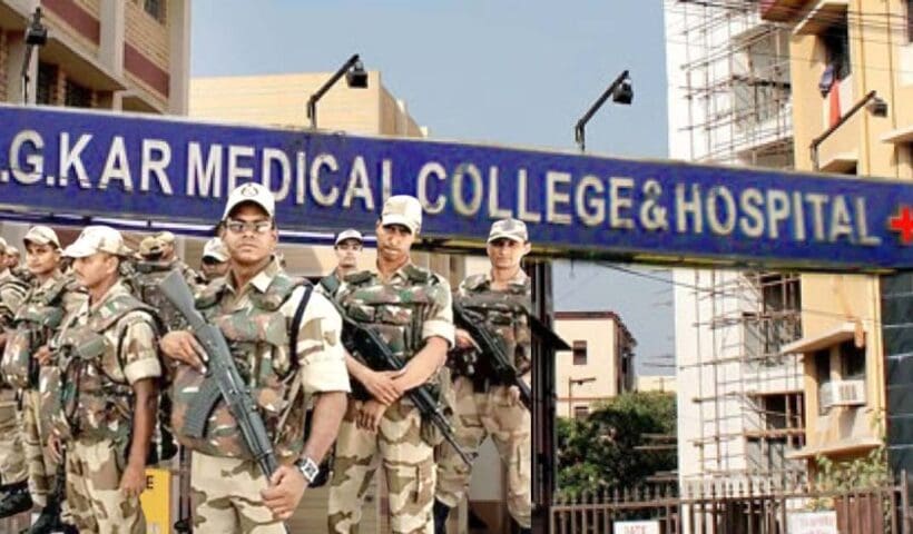 CRPF Deployed To Protect RG Kar Hospital