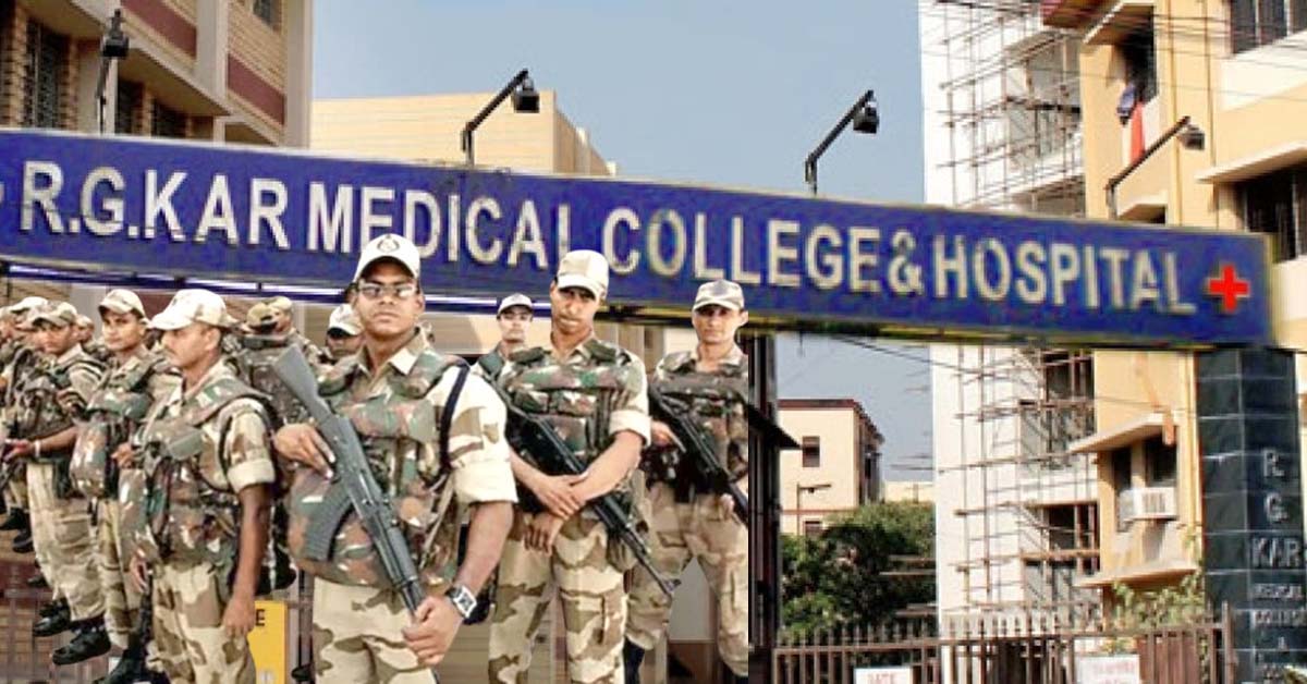 CRPF Deployed To Protect RG Kar Hospital