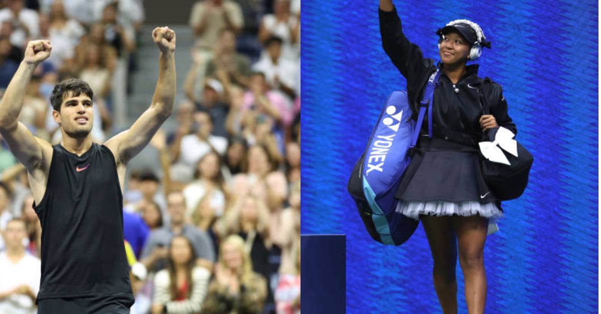 Carlos Alcaraz and Naomi Osaka