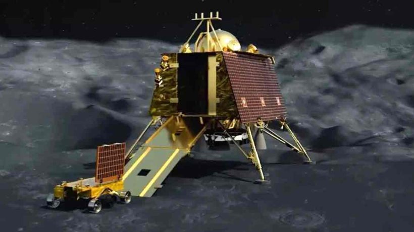 Chandrayaan-3 spacecraft image showcasing its design and features