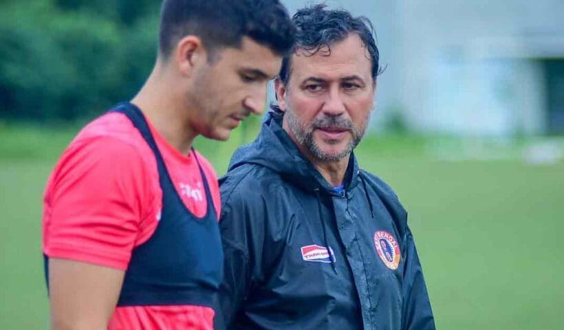 East Bengal Coach Carles Cuadrat