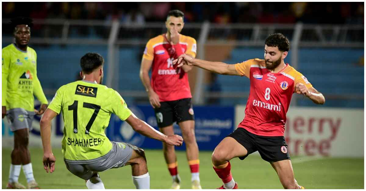 East Bengal FC defence conceded goals in back to back matches