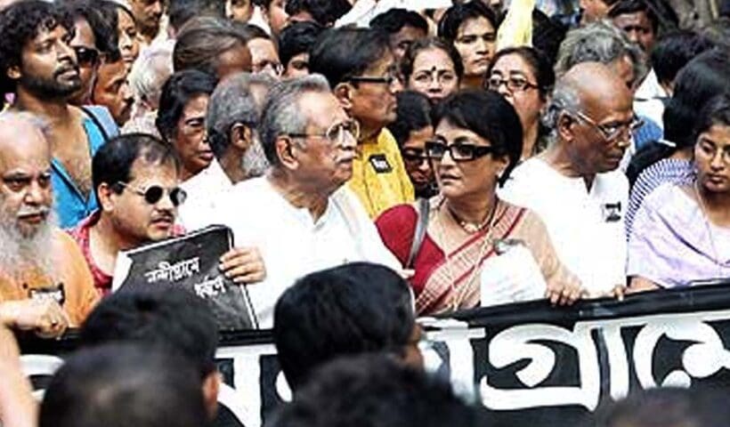 Intellectuals Protest Rally Against RG Kar Incident led by Aparna Sen Sohini Segupta