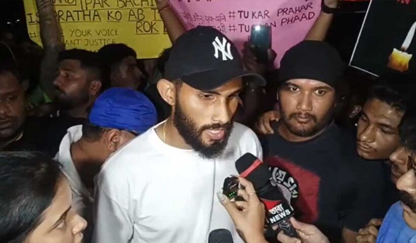 Mohun Bagan Captain Subhasish Bose Joins Protest at Yuva Bharati Over RG Kar Case