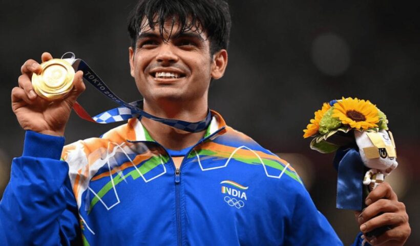 Neeraj Chopra on Gold Medal