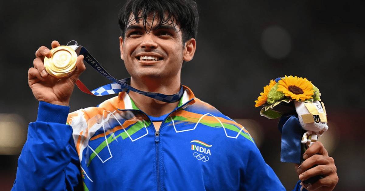 Neeraj Chopra on Gold Medal