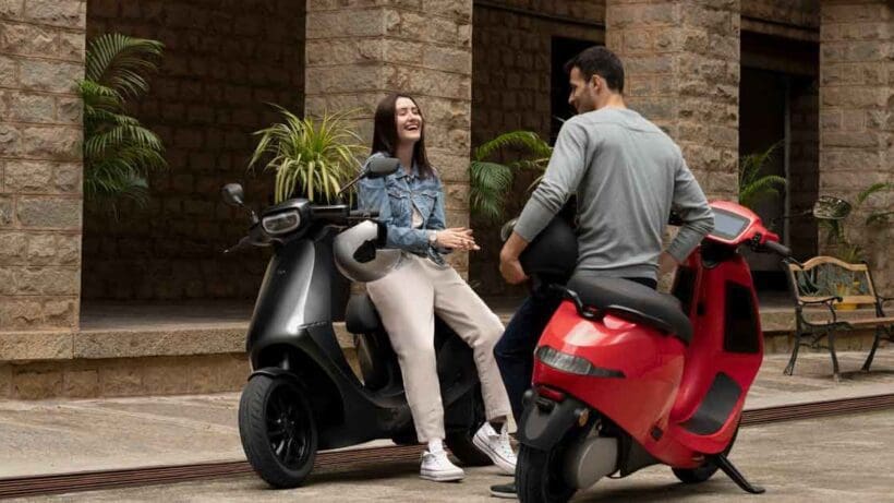 EMPS on electric scooter