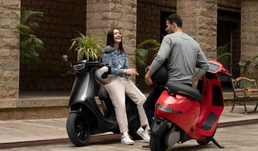 EMPS on electric scooter