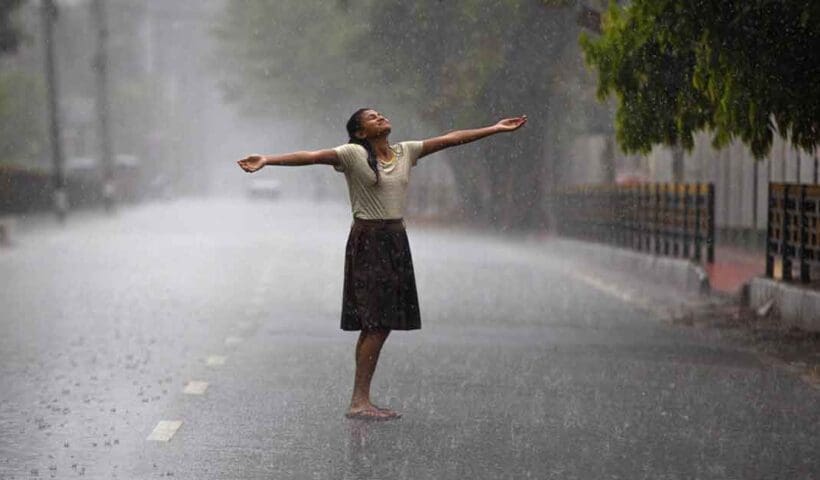 Rain across kolkata and west bengal.