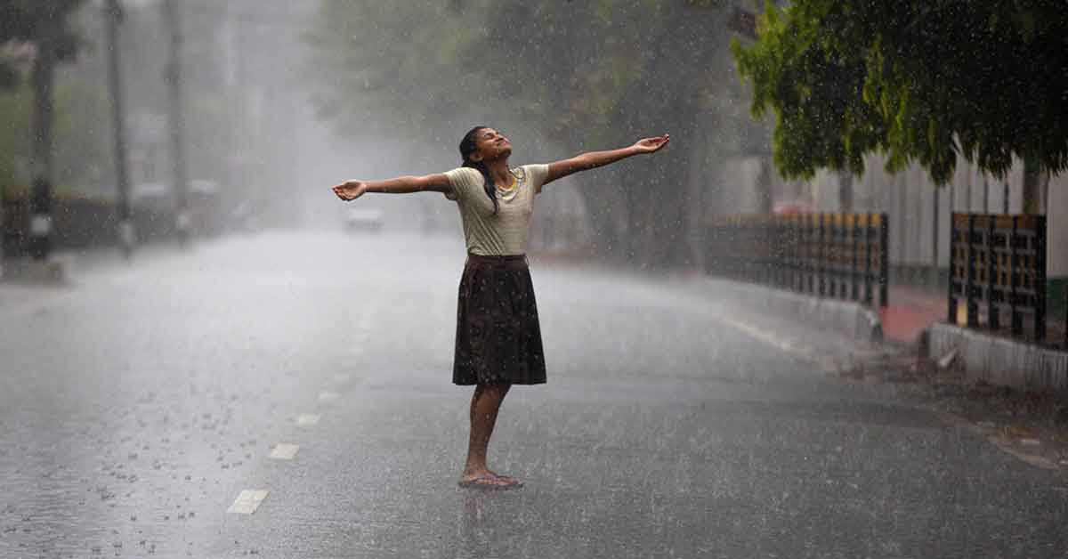 Rain across kolkata and west bengal.