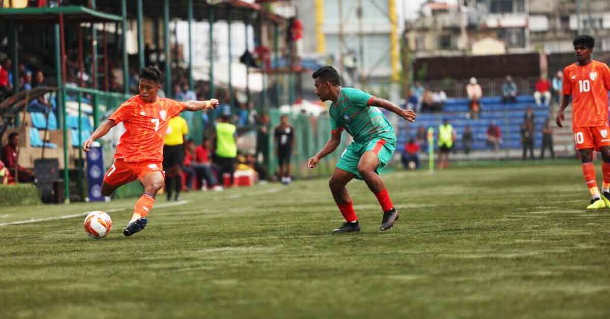 SAFF U-20 Championship 2024 India vs Bangladesh