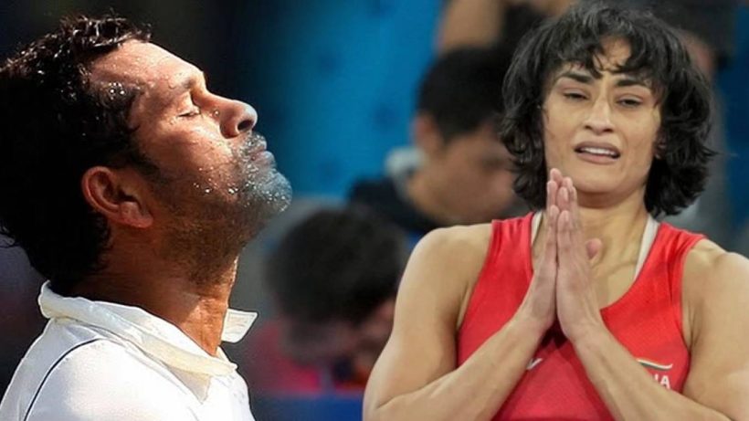 Sachin Tendulkar and Vinesh Phogat