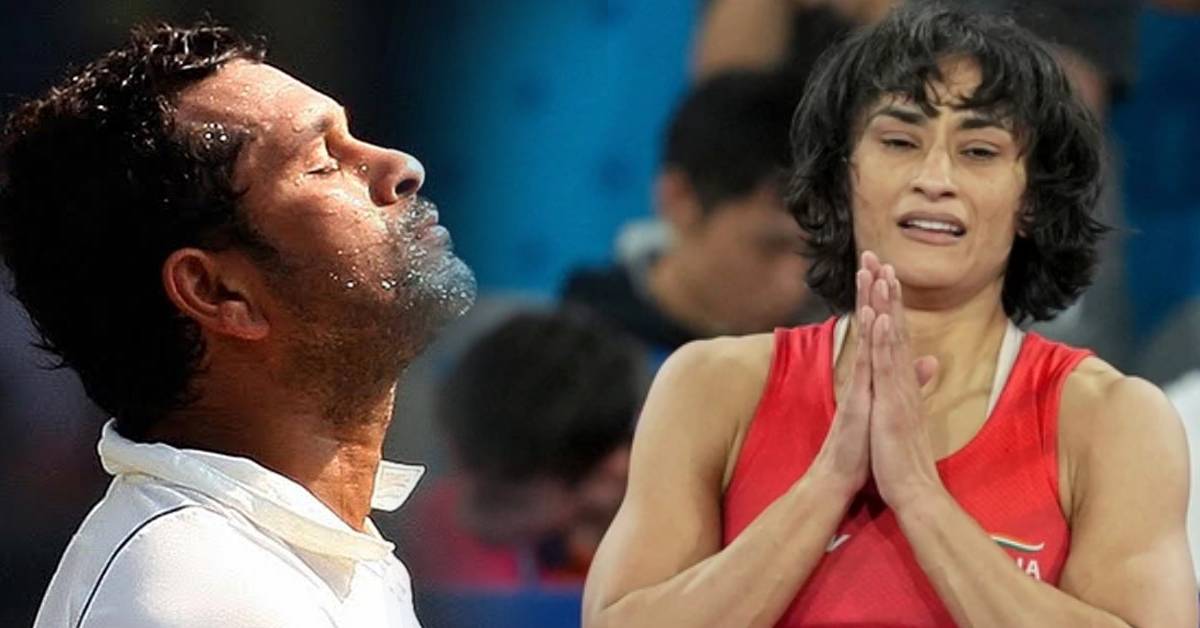 Sachin Tendulkar and Vinesh Phogat