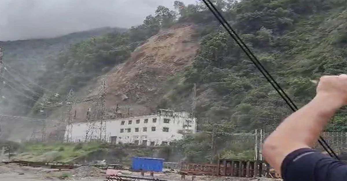 Teesta Dam Power Station Destroyed After Major Sikkim Landslide, হুড়মুড় করে ধস সিকিমে, তছনছ তিস্তা জলবিদ্যুৎ কেন্দ্র