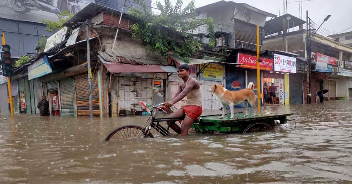 Tripura Flood. ত্রিপুরা বন্যা