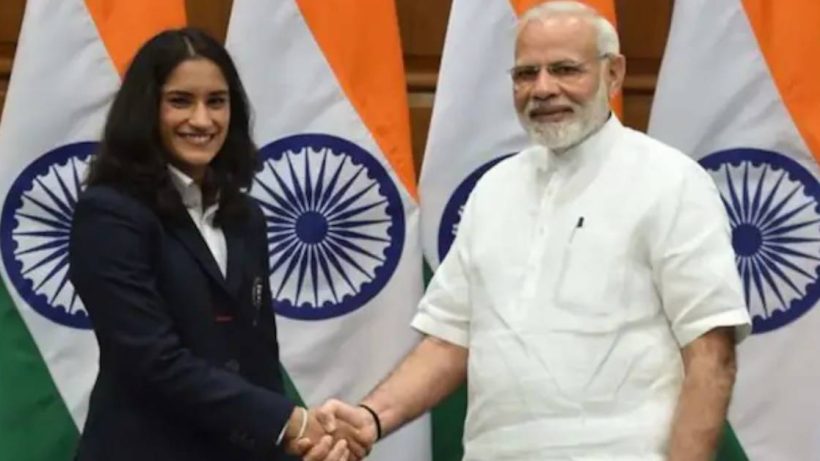 Narendra Modi Consoles Vinesh Phogat