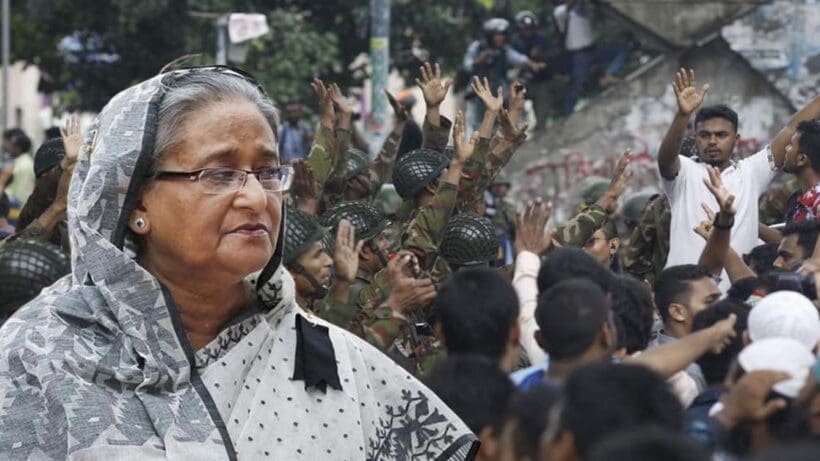 Where is the destination of Sheikh Hasina who fled from Bangladesh by submitting resignation letter, পদত্যাগ পত্র জমা দিয়ে পলাতক শেখ হাসিনা, গন্তব্য কলকাতা?