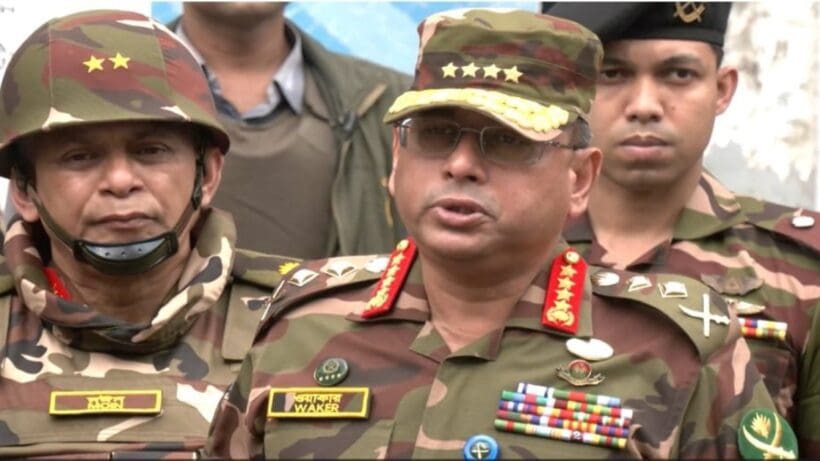 army chief announced that the interim government will rule Bangladesh instead of Sheikh Hasina, বাংলাদেশ চালাবে অন্তবর্তীকালীন সরকার, ঘোষণা সেনাপ্রধানের, প্রতিটা অন্যায়ের বিচারের আশ্বাস