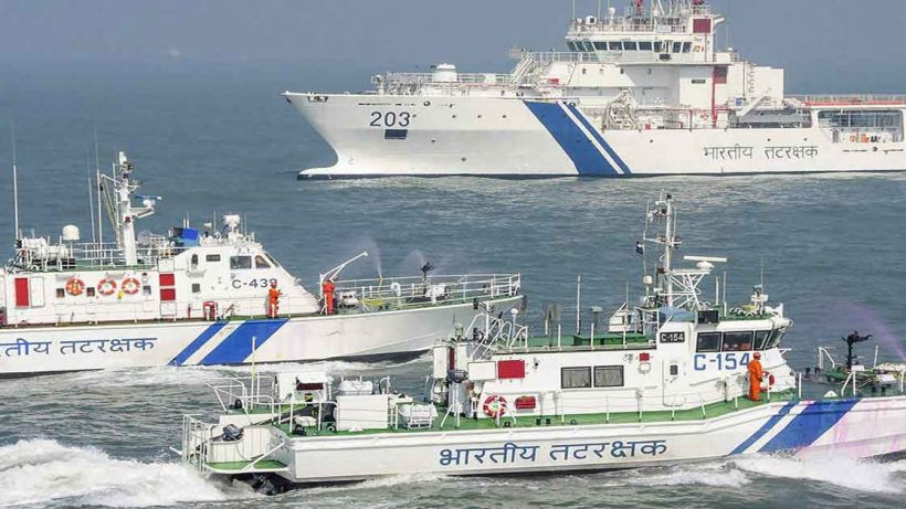 Indian Coast guard atart at Sundarban