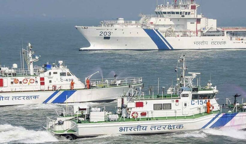 Indian Coast guard atart at Sundarban