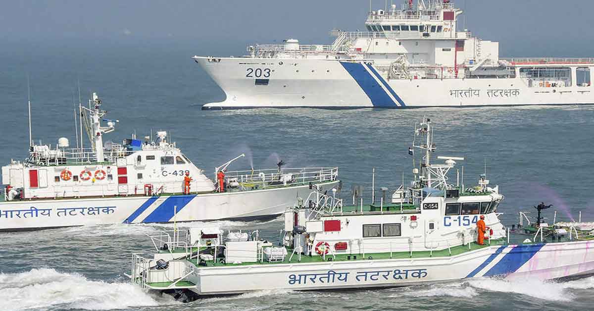 Indian Coast guard atart at Sundarban