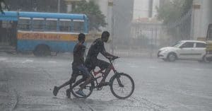 heavy rain