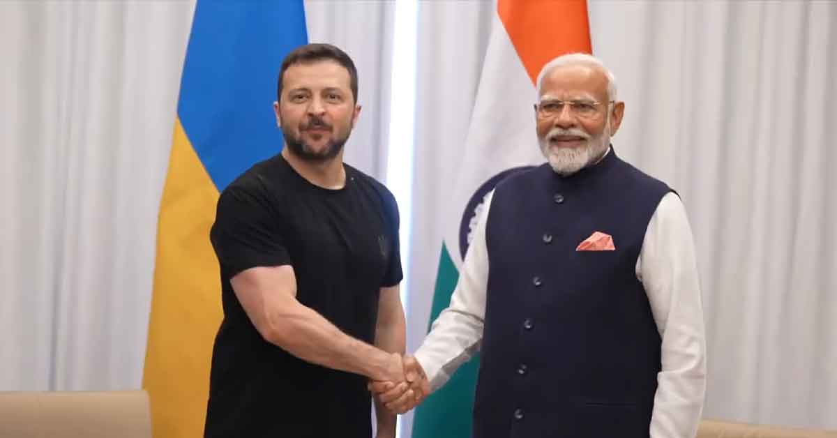 Narendra Modi first visit to ukraine diplomatic balance between west and russia