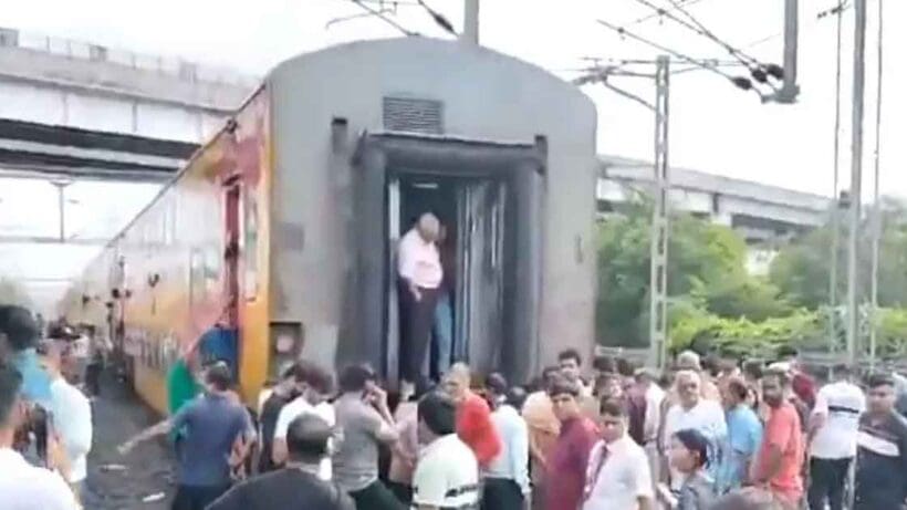 Mumbai Ahnmedabad Double decker train incident.