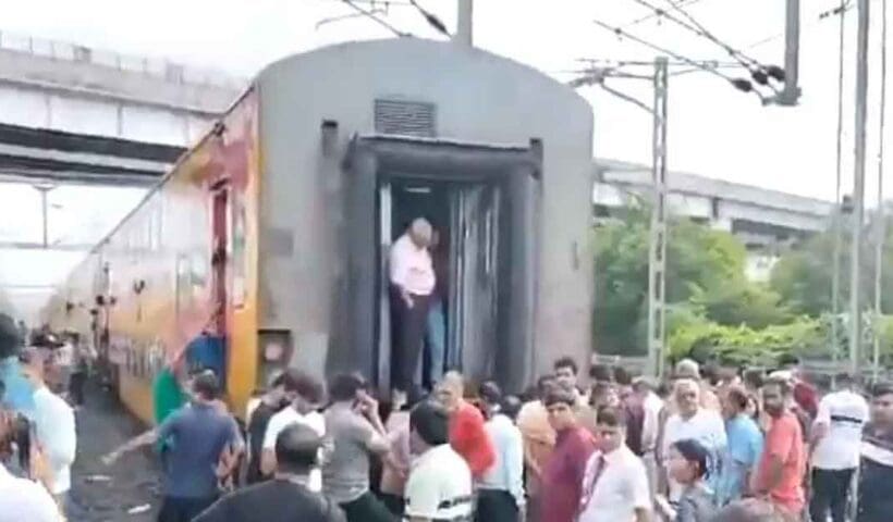 Mumbai Ahnmedabad Double decker train incident.