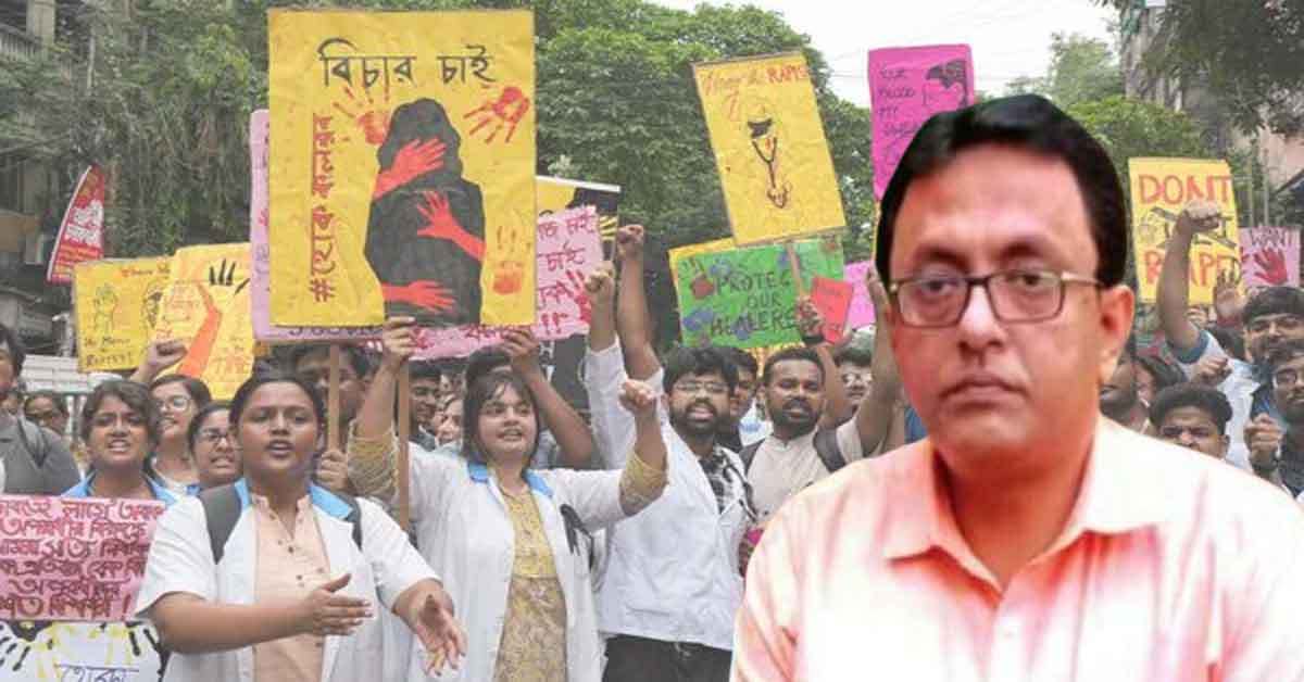 Santanu Sen Wife will attend Girls female protest over RG Kar Doctor murder case.