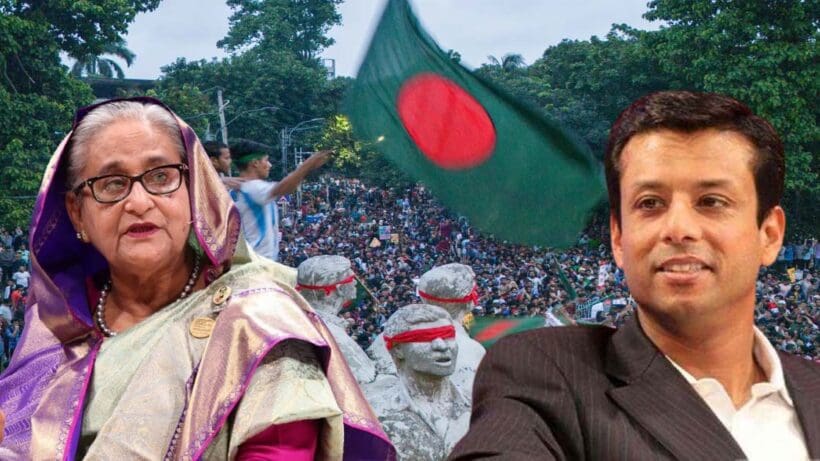 What did her son Sheikh Sajib Joy say about the fate of Sheikh Hasina?