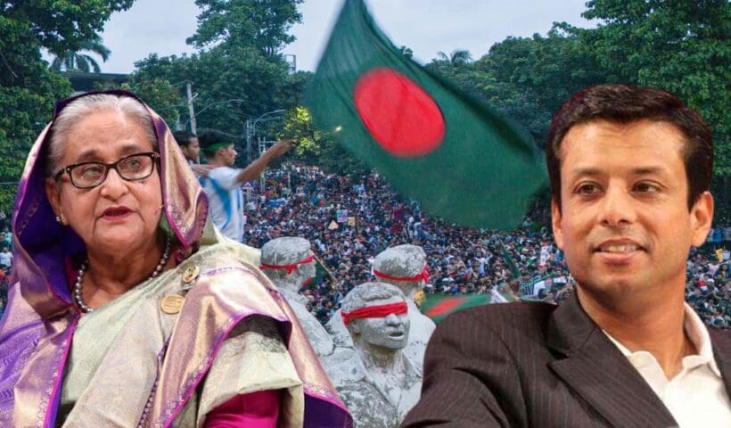 What did her son Sheikh Sajib Joy say about the fate of Sheikh Hasina?