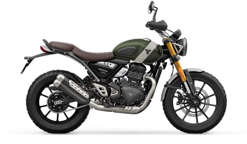 2025 Triumph Scrambler 400 X is coming