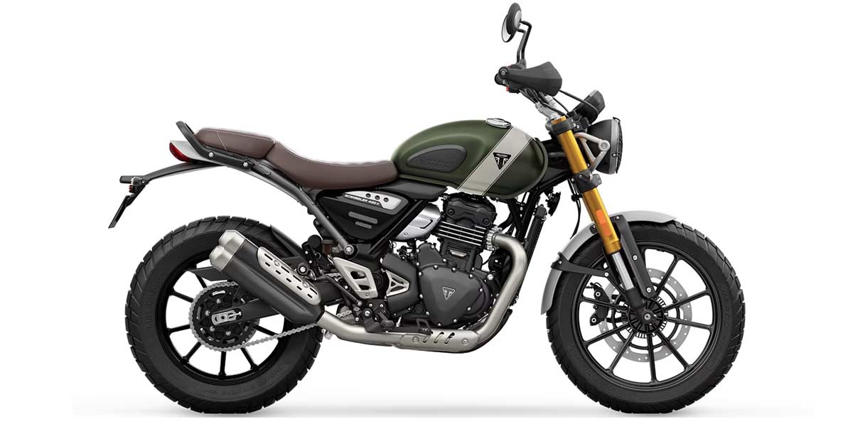 2025 Triumph Scrambler 400 X is coming