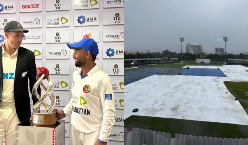 AFG vs NZ Test Match Cancelled Without a Ball Being Bowled