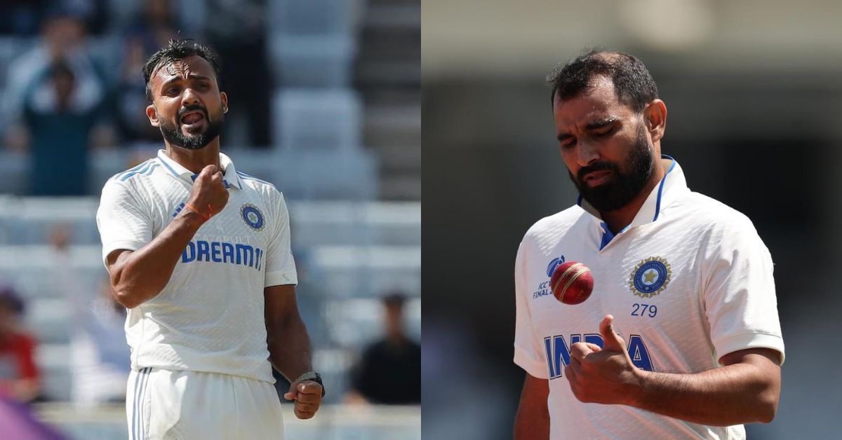 Akash Deep Earns Spot in Indian Test Team as Mohammed Shami Misses Out