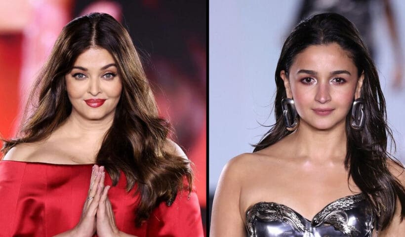 Alia-Aishwarya in Paris Fashion Show