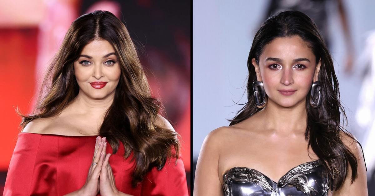 Alia-Aishwarya in Paris Fashion Show