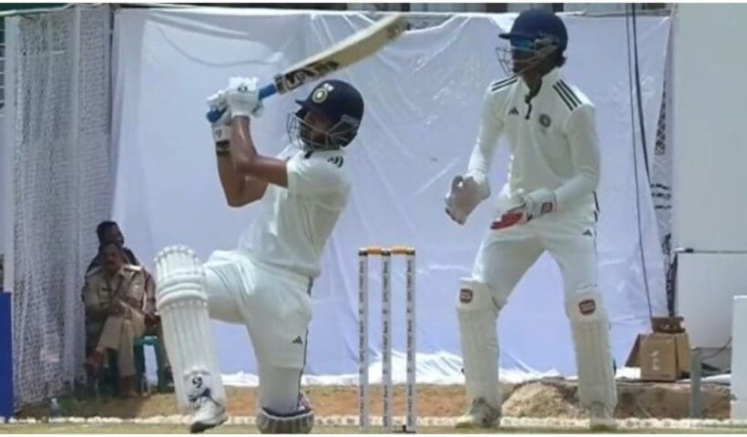 axar patel memorable innings in Duleep Trophy India C vs India D match