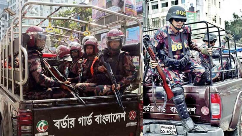 BANGLADESH123 বাংলাদেশ সীমান্তরক্ষীদের ঘেরাটোপে বিএসএফ জওয়ান, দিনাজপুর সীমান্ত সরগরম