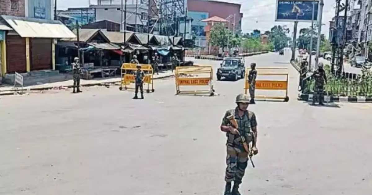 Curfew Imposed manipur