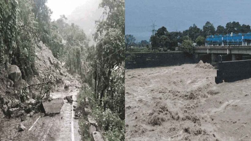 New landslide in Darjeeling-Kalimpong; rising waters of Teesta create panic among residents