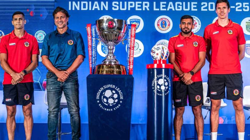 East Bengal Defender Souvik Chakrabarti Names Top 3 Players at ISL 2024 Media Day Event