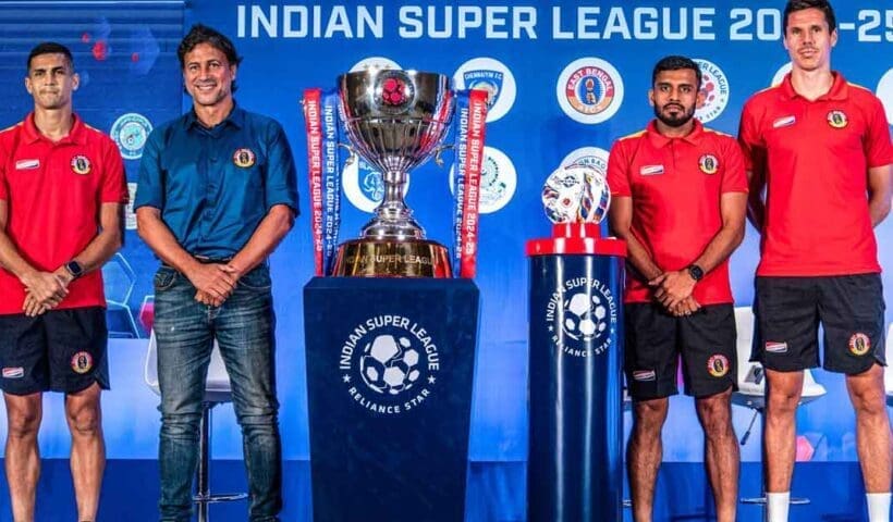 East Bengal Defender Souvik Chakrabarti Names Top 3 Players at ISL 2024 Media Day Event