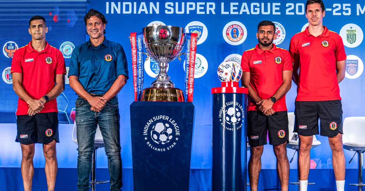 East Bengal Defender Souvik Chakrabarti Names Top 3 Players at ISL 2024 Media Day Event